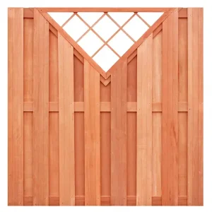 Red Class Wood schutting scherm v-trellis